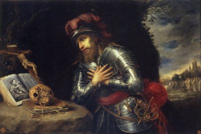 Der heilige Wilhelm von Aquitanien von Antonio de Pereda